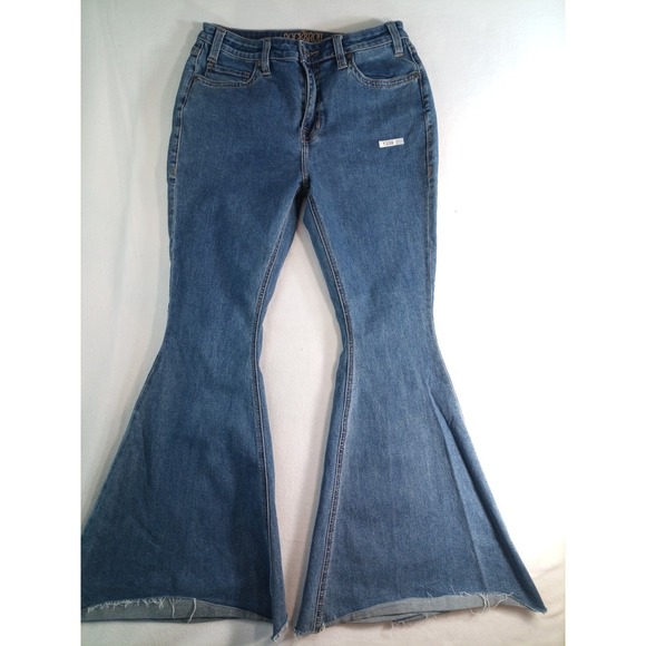 Rock & Roll Denim Denim - Rock & Roll Denim High Rise Bell Bottom Jeans Womens 30x32 (P)